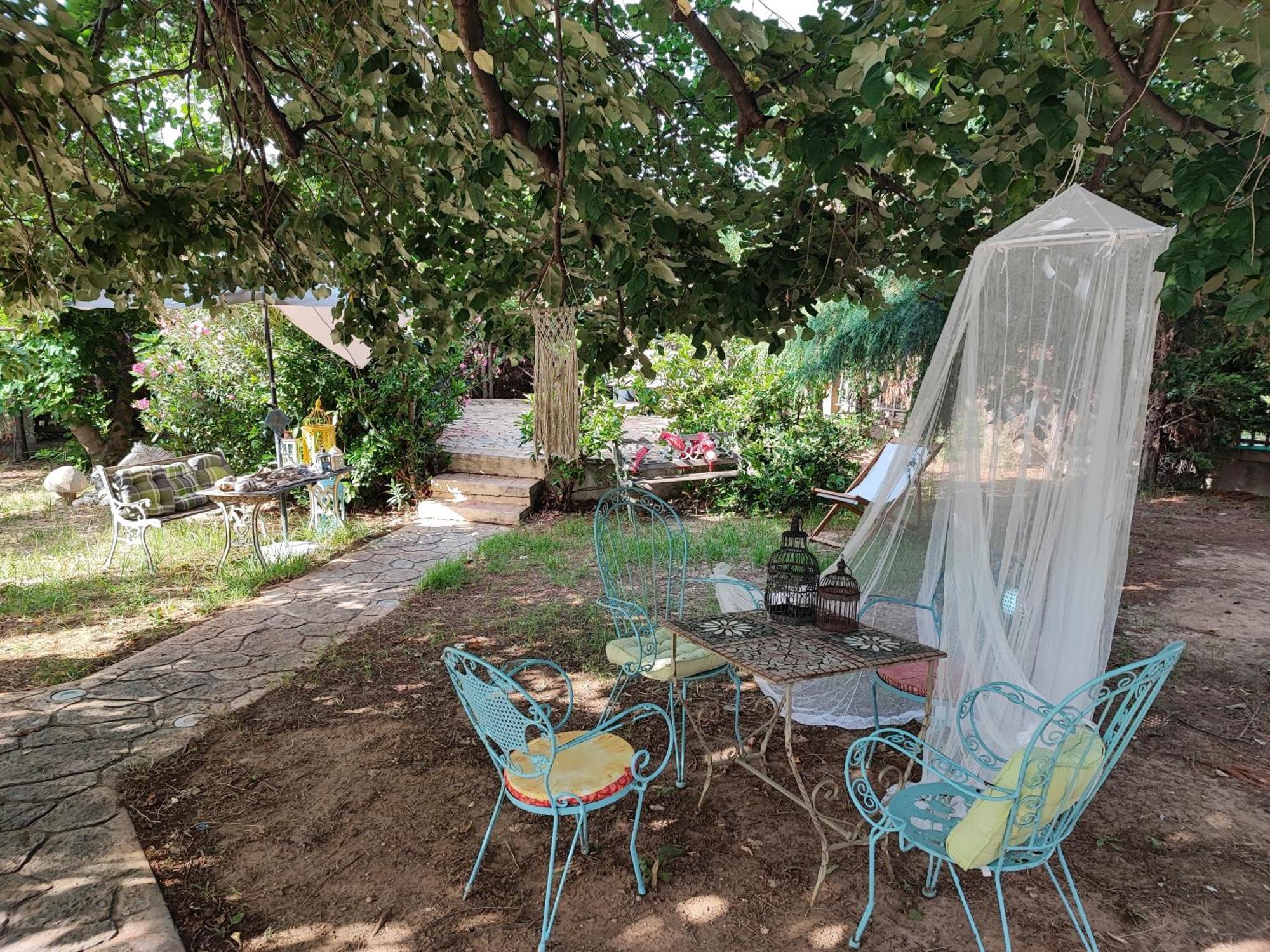 Appartamento Stone House With Seaview Nea Poteidaia Esterno foto